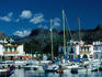 Bustling fishing harbour of Puerto de Mogan.