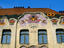Multicoloured majolica tiles, Hungary