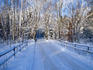 Wonderful winterscape in New England.