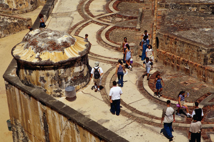 Fort San Felipe del Morro in Old Town.