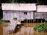 Riverside caboclos dwelling, Rio Negro
