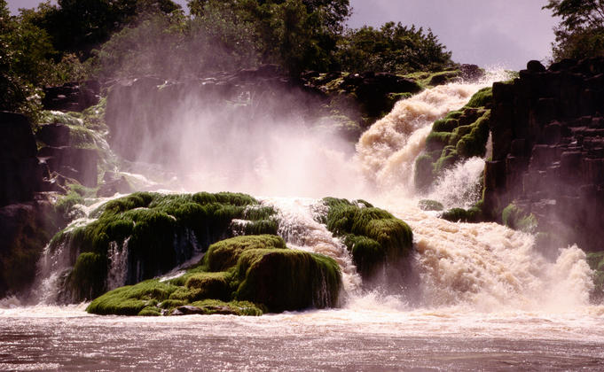 Waterfall, Jari River.