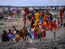 Ceremonial investiture of Royal Court at Halemaumau Crater Volcano National Park.