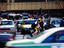 Cars, cyclist, commuters, Chicago