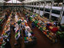 Mercado de Ribeira is a large fresh produce market with fruit and vegetables, Cais de Sodre.
