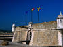 The 17th century Fortaleza da Ponta da Bandiera. The fort was built to protect Lagos harbour.