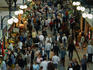 Shoppers at Central Market Hall (Nagycsrnok).