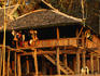 Traditional house of the Jinuo people in Xishuangbanna.