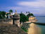 A view of the Governor's Mansion from the El Morro ramparts.