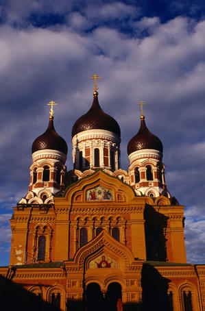 Russian Orthodox St Alexander Nevski Cathedral, 19th century.
