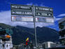Street signs in Spanish near Legislation Place.