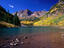 Maroon Lake,Rocky Mountain National Park