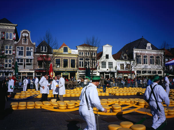 Cheese market.