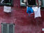 Laundry and garlic drying, Nice