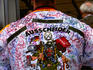 Ausscheider with signed shirt having completed military service.