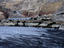 Views down the Kali Gandaki to the village of Chhuksang (2980m) in Upper Mustang.