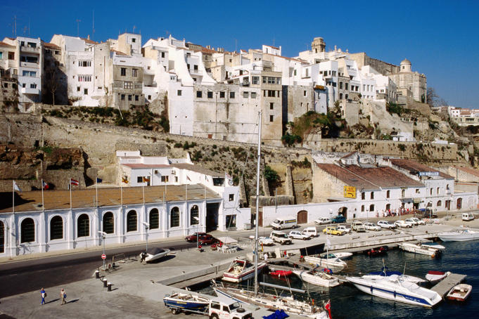 Harbourside buildings.