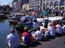 The market square by the waterfront.