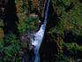 Waterfall near the village of Chamje (1410m) on the Annapurna Circuit trek.
