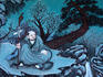Buddhist philosophy is reflected in many of the artworks that adorn the temples of Seoul.