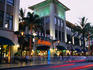 Honolulu nightlife: the Aloha Tower Marketplace on the waterfront.