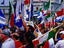 Crowds at a Quebec independence rally.