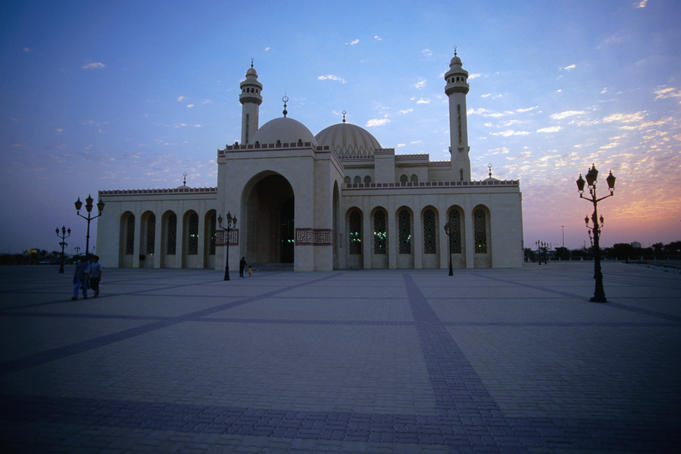 Exterior of a mosque.