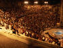 Theatre of Herodes Atticus when the theatrical performance has just ended.