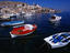 Moored boats, Cyclades