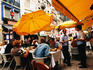 Dining in Praca dos Restauradores (restaurant square).