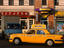 New yellow taxi , Moscow