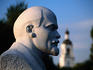 Bust of Lenin at Sculptures Park, near Gorky Park.
