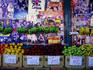 Produce store papered with Chinese movie posters, King Street, Chinatown.