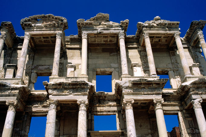 Ruins of Celsus Library.