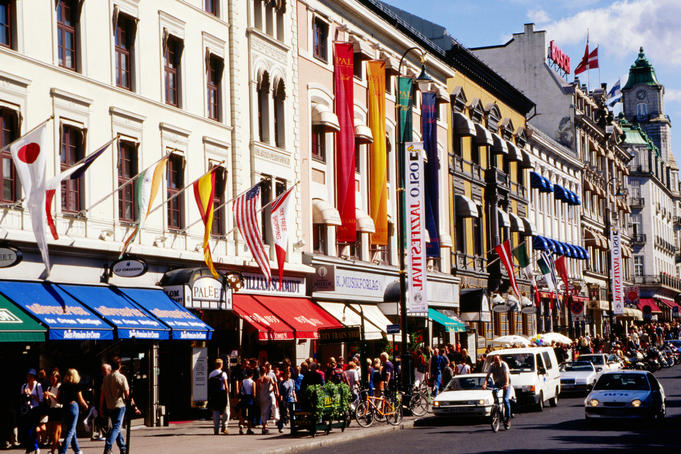 Karl Johans gate.