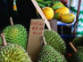 Durian and other tropical fruits abound at Rusty's Bazaar in Cairns.
