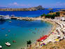 Lindos Beach.