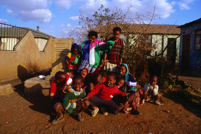 Group of children.