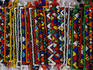 Craft for sale: bead work at a souvenir stall at Bruma Market World