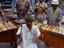 Musicians performing on wooden xylophones, Johannesburg