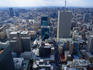 An aerial view of central Johannesburg from the Carlton Centre