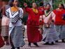 Dancers in traditional dress at Gold Reef City.