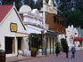 Reconstruction of a street in a mining town in Gold Reef City, a cross between an amusement park and an historical reconstruction of Johannesburg