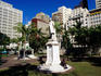 Statue in Francis Farewell Square.