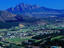 The wine growing area and township of Franschhoek