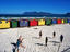 Volleyball game, Cape Town