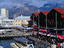 Table Mountain behind Victoria, Cape Town