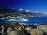 The suburb of Camps Bay and The Twelve Apostles