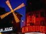 Sign of Moulin Rouge at Montmarte.