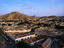 An aerial view of the African town of Keren, laid out around a circular area